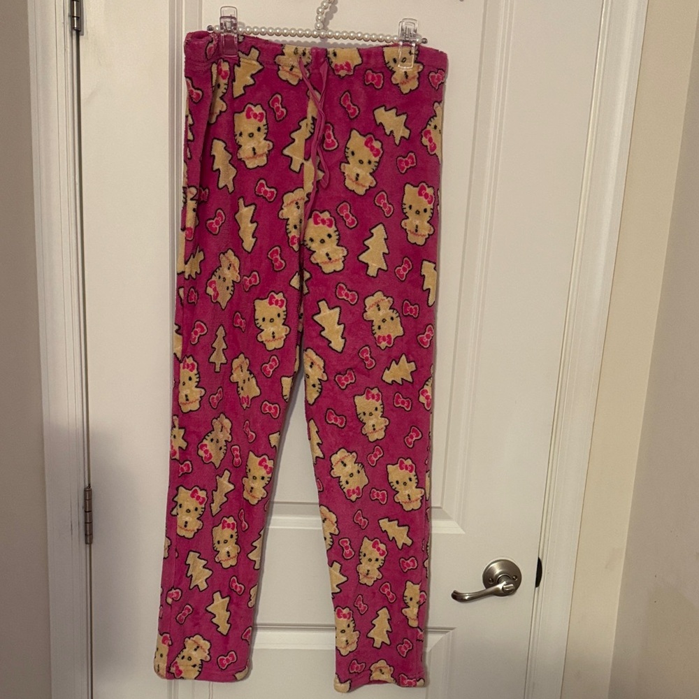 Pink Pajamas with Cute Character Print